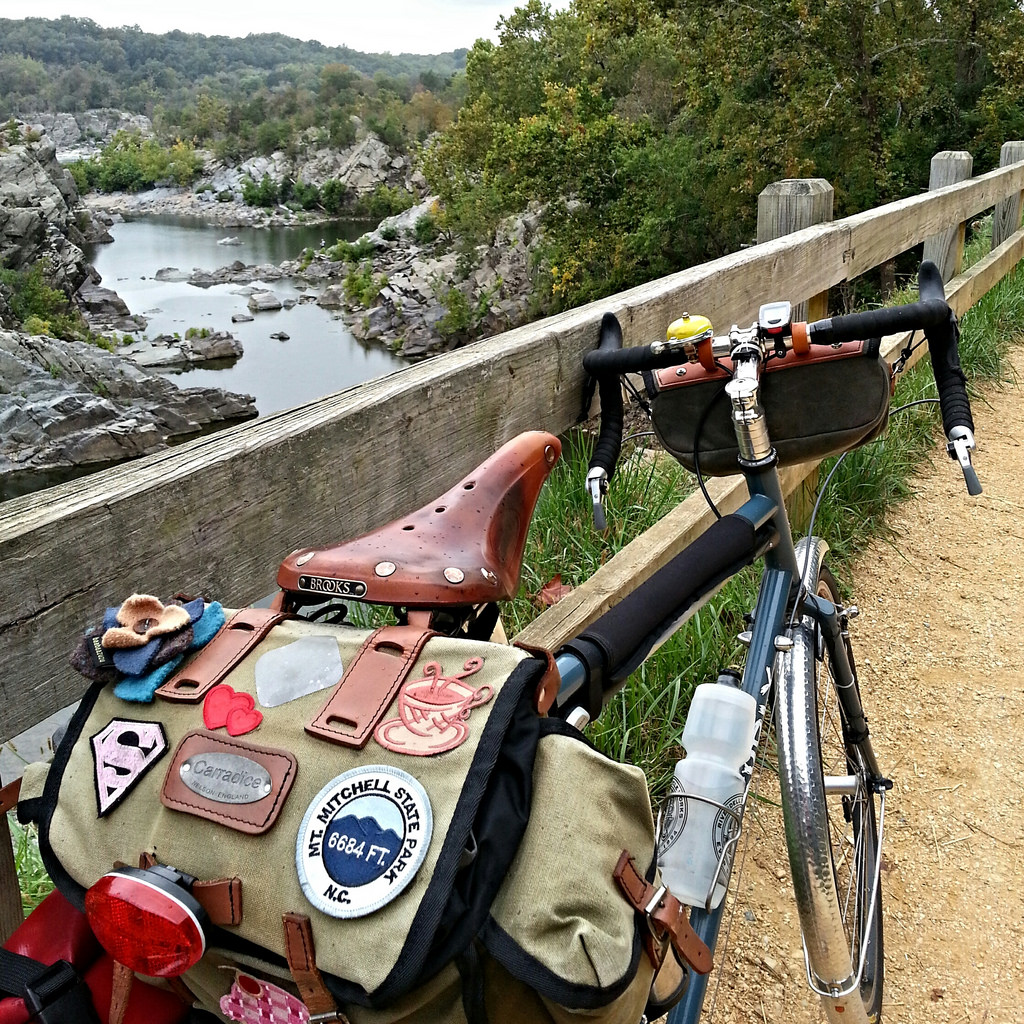Riding out to Freedom's Run Marathon on the C&O Canal